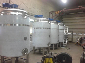 Емкости для молокопереработки